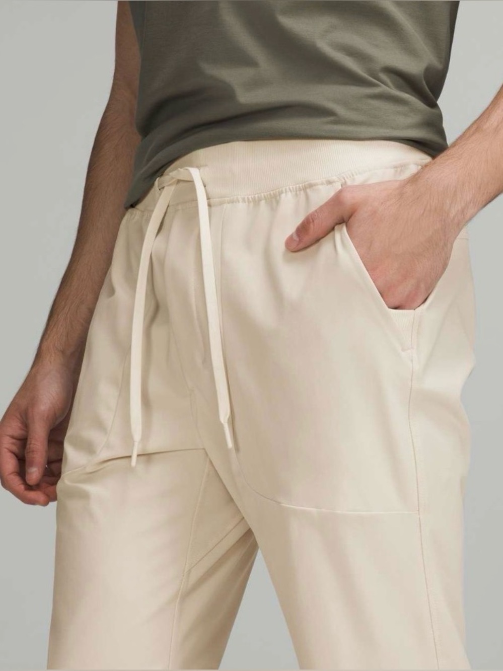 Lululemon | ABC Jogger Warpstreme | White Opal | Size Large